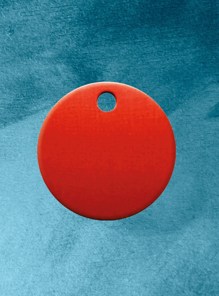 Humabu, der antiklimper Hundemarkenbund, Hundemarke geräuschlos, klapperfrei, Hundemarkentasche wetterfest