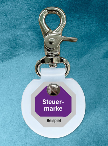 Hundemarke befestigen ohne Klappern – Humabu.
