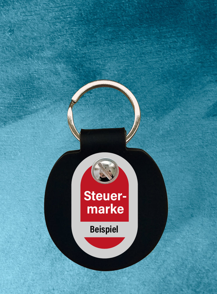 Humabu, der antiklimper Hundemarkenbund, Basic, Hundemarke geräuschlos, klapperfrei