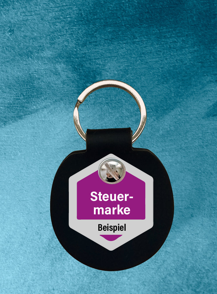 Humabu, der antiklimper Hundemarkenbund, Basic, Hundemarke geräuschlos, klapperfrei