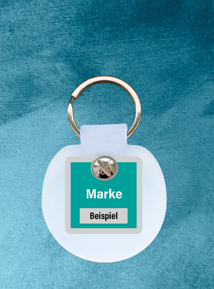 Humabu, der antiklimper Hundemarkenbund, Basic, Hundemarke geräuschlos, klapperfrei