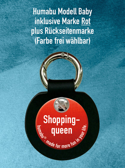 Humabu, der antiklimper Hundemarkenbund, Baby, Hundemarke klapperfrei, geräuschlos