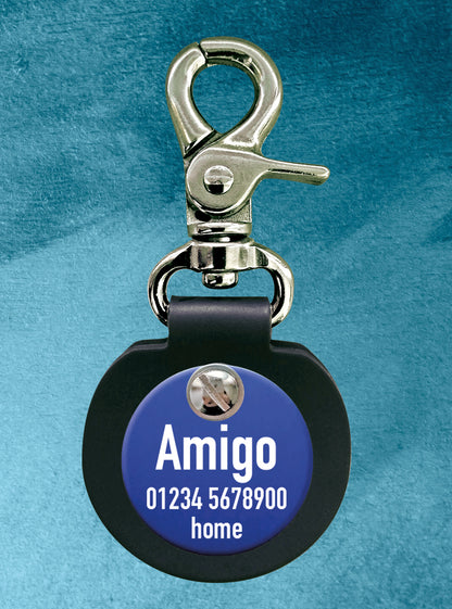 Humabu, der antiklimper Hundemarkenbund, Standard, Hundemarke klapperfrei, geräuschlos