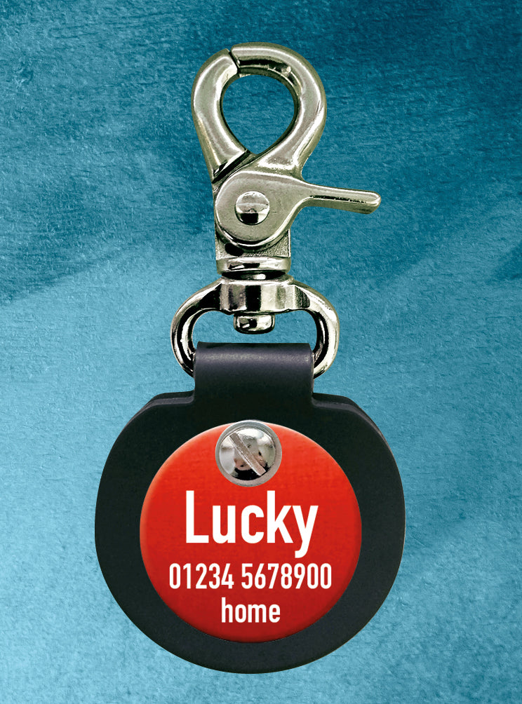 Humabu, der antiklimper Hundemarkenbund, Standard, Hundemarke klapperfrei, geräuschlos