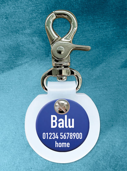 Humabu, der antiklimper Hundemarkenbund, Standard, Hundemarke geräuschlos, klapperfrei