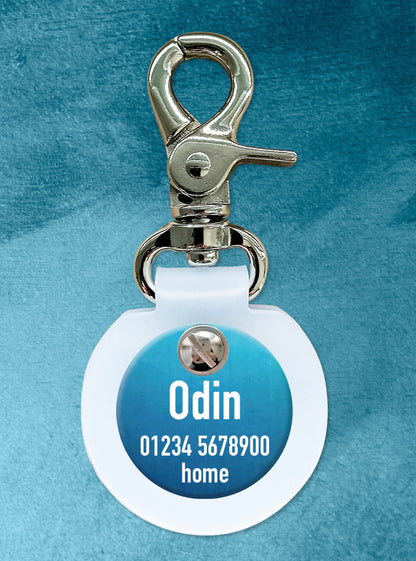 Humabu, der antiklimper Hundemarkenbund, Standard, Hundemarke geräuschlos, klapperfrei