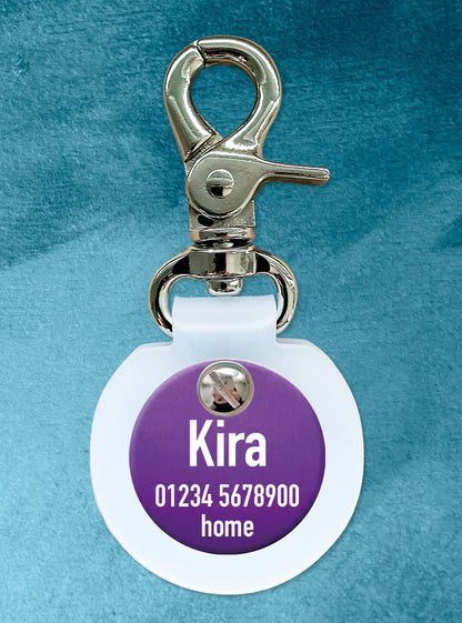 Humabu, der antiklimper Hundemarkenbund, Standard, Hundemarke geräuschlos, klapperfrei