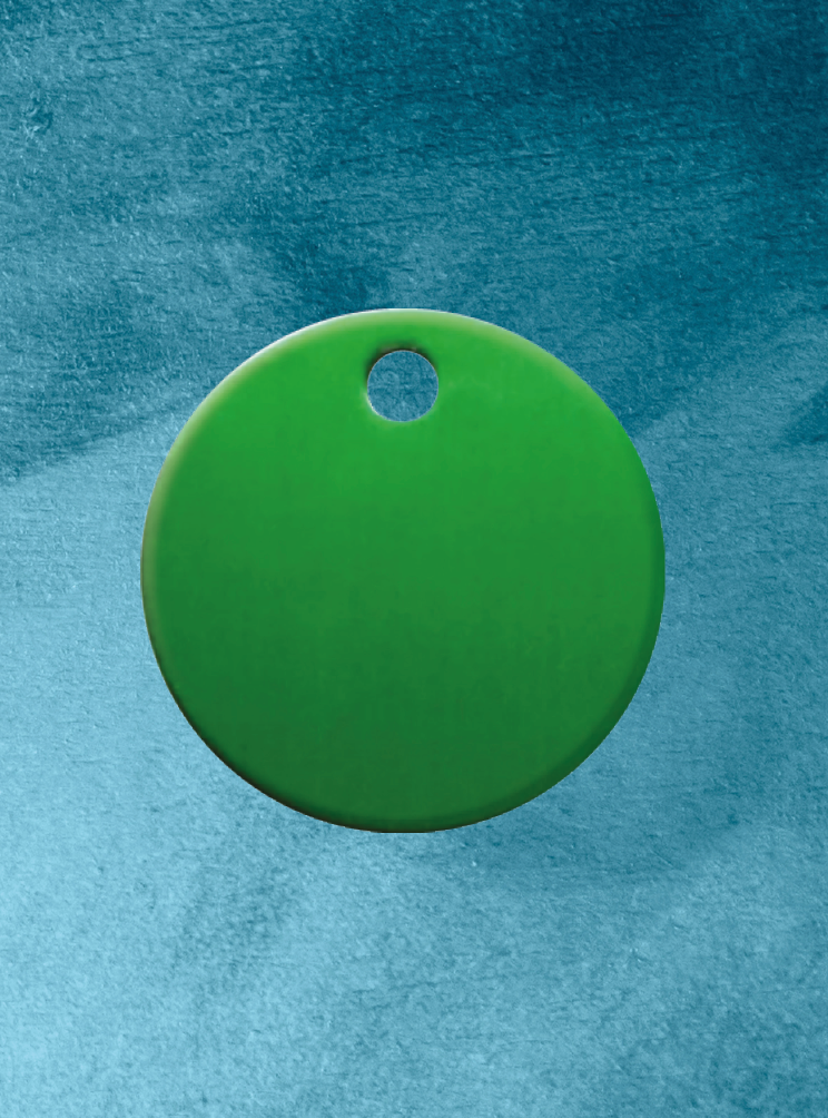 Humabu, der antiklimper Hundemarkenbund, Hundemarke geräuschlos, klapperfrei, Hundemarkentasche wetterfest